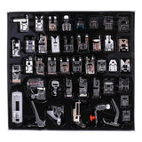 Pé Calcador Sapata Kit 32 Peças Maquina De Costura Doméstica