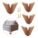 Pe Canto Pra Sofá Madeira Wood Classic-sala-living-mesa-rack