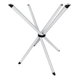 Pé De Mesa Palito Para Tampo De Vidro 80cm Sala De Jantar Ql