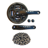 Pe De Vela Ltx Tipo Shimano Corrente Bike Gts Corrente Fina