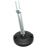 Pé Nivelador Articulado Base 100 M16x120 Inox ( 04 Peças)