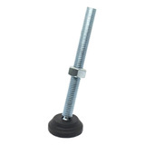 Pé Nivelador Articulado Base 40 M10x150 Aço (06 Peças)