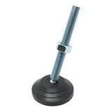 Pé Nivelador Articulado Base 60 M12x150 Aço (08 Peças)