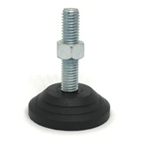 Pé Nivelador Base 60 Rosca Aço 1/2-13fx60mm (20 Peças)