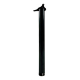 Pé Para Mesa Redondo Preto Fosco Extensível 73cm Com Base