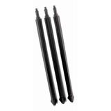 Pé Para Suporte Stay Modelo Intruder - Preto Bk 03 Unidades