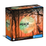 Peaceful Forest Relax Peace Puzzle 500 Pz Clementoni