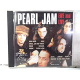 Pearl Jam Five And Live Cd Original Bom Estado