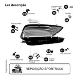 Peças Reposição Bagageiro Sportrack/ Jetbag 370