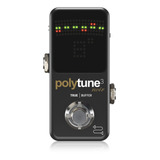 Pedal Afinador Tc Electronic Polytune 3 Noir Mini Preto + Nf