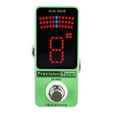 Pedal Afinador Tuner Guitarra Baixo Cuvave + Nf + Garantia