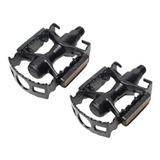 Pedal Aluminio Inteiro Pto Sueco 1/2 Bike Pedivela Monobloco