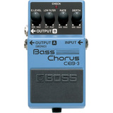 Pedal Boss Ceb3 Bass Chorus Ceb 3 P/ Contra Baixo