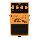 Pedal Boss Ds2 Guitarra Distorção Boss Turbo Distortion Ds-2