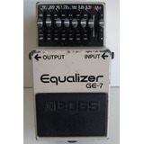 Pedal Boss Ge-7 Equalizer Made In
