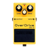 Pedal Boss Od-3 Overdrive Analógico Guitarra