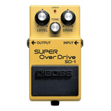 Pedal Boss Sd 1 Super Overdrive Sd1 Para Guitarra