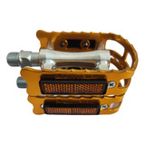 Pedal Caloi Cross Extra Light Modelo Kkt Dourado Alumínio
