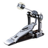 Pedal De Bumbo Bateria D-one Dp10 Cromado Corrente Dupla