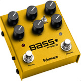 Pedal De Efeito Bass+ Preamp Yellow