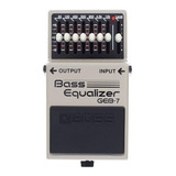 Pedal De Efeito Boss Bass Equalizer