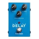 Pedal De Efeito Fuhrmann Analog Delay P/ Guitarra Ad20 Azul