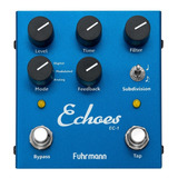 Pedal De Efeito Para Guitarra Fuhrmann Echoes Tap Delay Nf-e