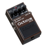 Pedal De Efeito Para Instrumento De Cordas Boss Octave Oc-5 