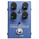 Pedal De Efeito Profissional Baixo Bass Compressor Fuhrmann