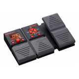 Pedal De Efeito Zoom B1x On Preto Pedaleira Contrabaixo