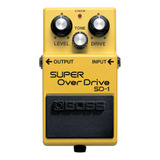 Pedal De Overdrive Boss Sd-1 Super