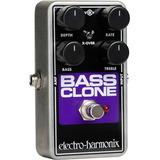 Pedal Electro Harmonix Bass Clone Chorus Effect Para Cu Bass, Cor Preta