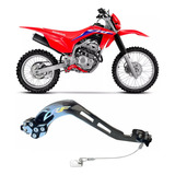 Pedal Freio C/ Cabo De Aço Reforçado Retrátil Crf 250f Full