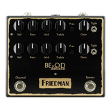 Pedal Friedman Be Od Deluxe Overdrive Dual Push Bottom - Usa Cor Única