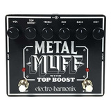 Pedal Fuzz Metal Muff With Top