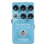 Pedal Guitarra Movall Falling Star Modulated Delay + Nf