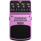 Pedal Guitarra Overdrive Distorção Behringer Od300