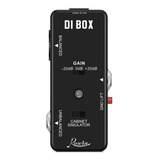 Pedal Guitarra Violão Baixo Direct Box Simulador Gabinete F