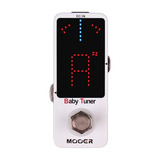 Pedal Mooer Baby Tuner Afinador Mtu1 Para Guitarra E Baixo
