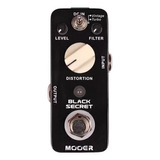 Pedal Mooer Black Secret Distorção overdrive