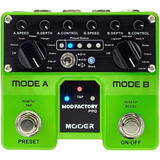 Pedal Mooer Mod Factory Pró Dual Modulation Efeitos Guitarra