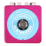 Pedal Mooer Spark Flanger Guitarra Cor Rosa