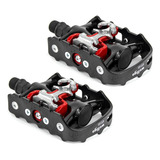 Pedal Mtb Wellgo 998 Clip E Plataforma Alumínio Preto + Nfe