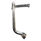 Pedal Partida Biz 100 95/08 Pop 100 Shineray Cromado Novo