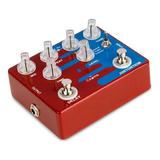 Pedal Pedaleira Guitarra Caline Distortion Delay