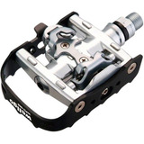 Pedal Sapatilha Clip Plataforma Mtb Rolamento Wellgo Wpd-95b