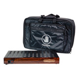 Pedalboard Lite Plus Imbuia 40x30 Com Softbag - Hands Custom