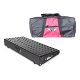 Pedalboard Style 70x30 Com Softbag, Elétrica E Leds