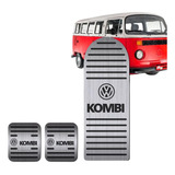 Pedaleira Vw Kombi Pedal Aço Inox Escovado