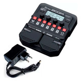 Pedaleira Zoom P/ Guitarra G1 Four Multi Efeitos + Fonte